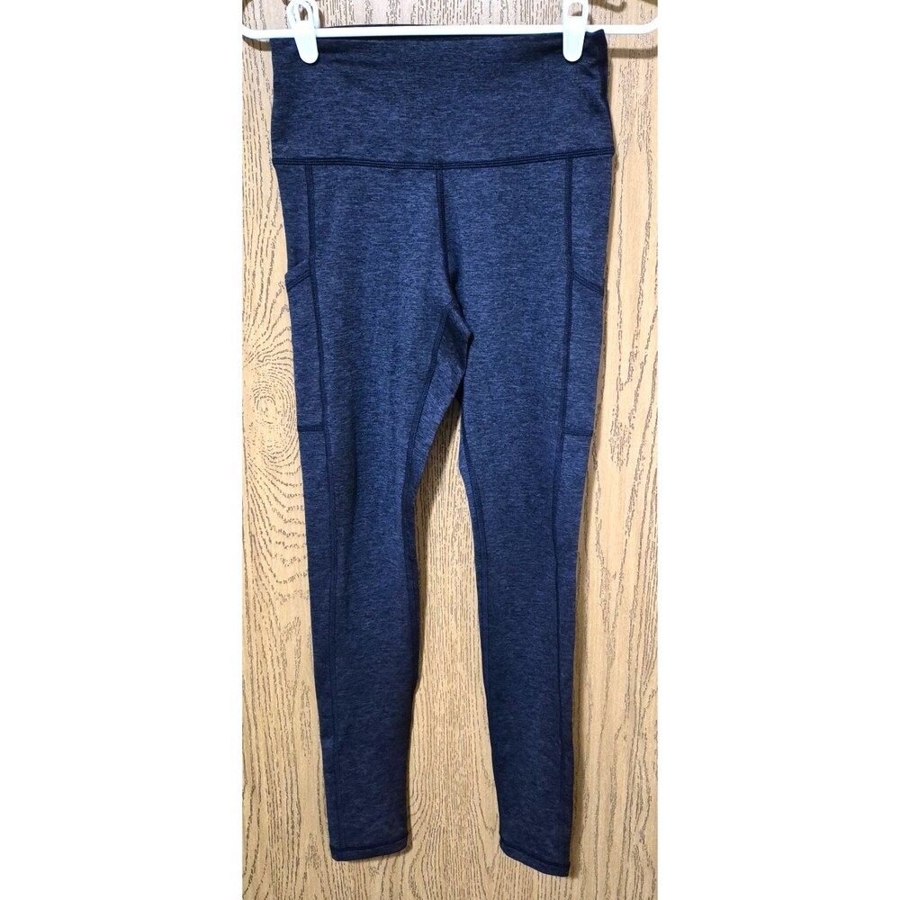Aerie Women's Chill Play Move Navy Blue Athletic Gym Pants Leggings Size M